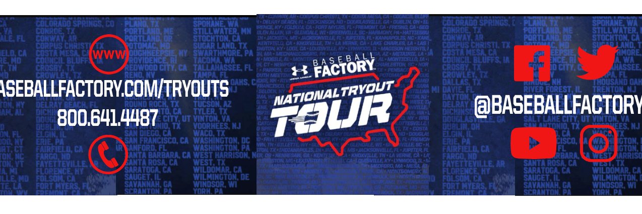 Baseball Factory - Texas banner