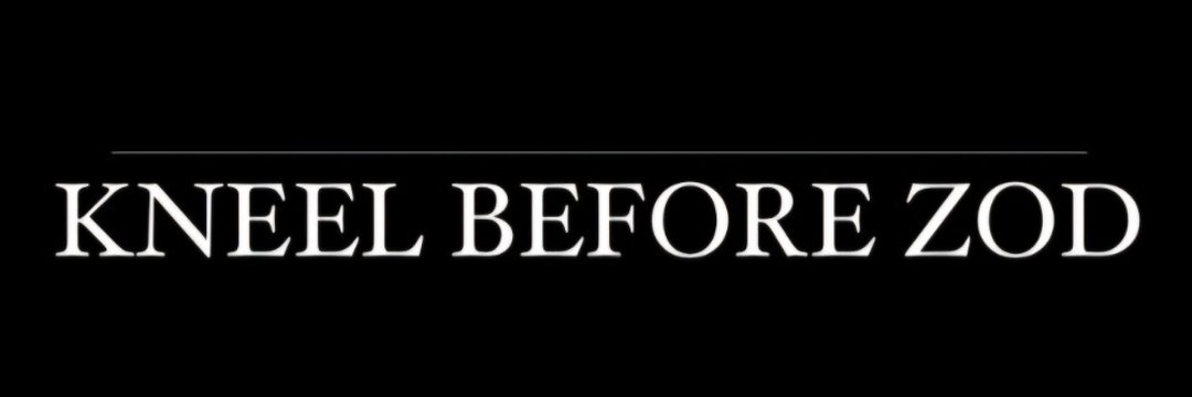 general zod's banner