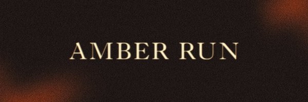 AmberRun Profile Banner