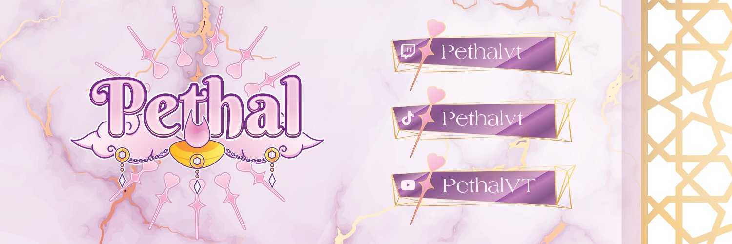 Pethal (goddess of Love Vtuber) 💕☸ banner