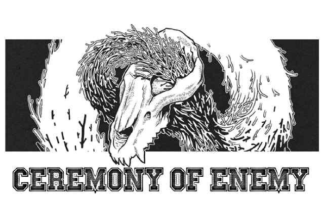 CEREMONY OF ENEMY banner