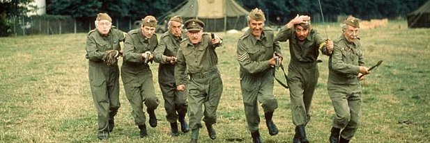 Captain Mainwaring's banner