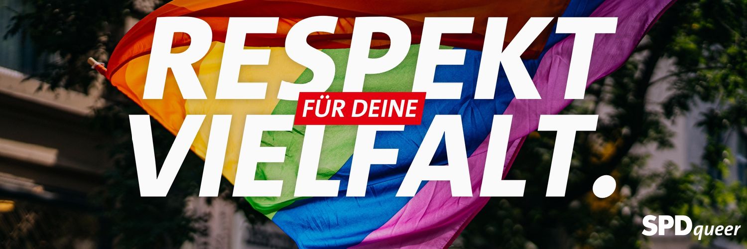SPDqueerSachsen's profile banner image