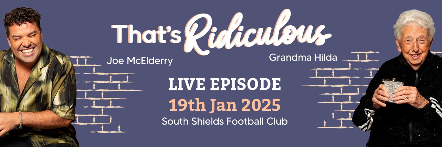 Joe McElderry Merchandise banner