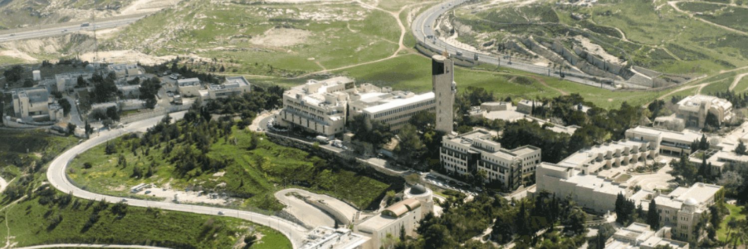 British Friends of the Hebrew University banner