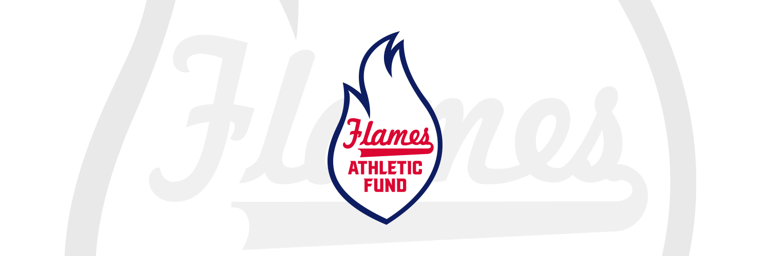 Flames Athletic Fund banner