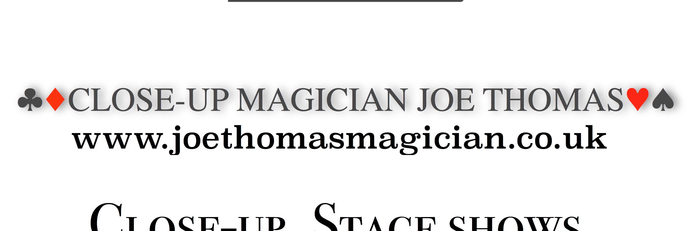 JoeThomasMagic's profile banner image