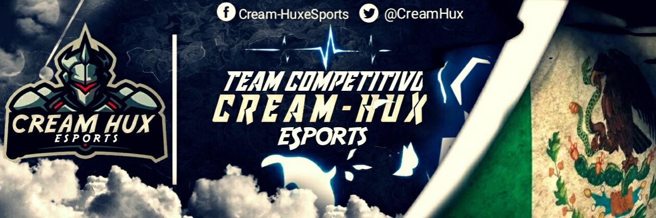 Cream Hux eSports banner