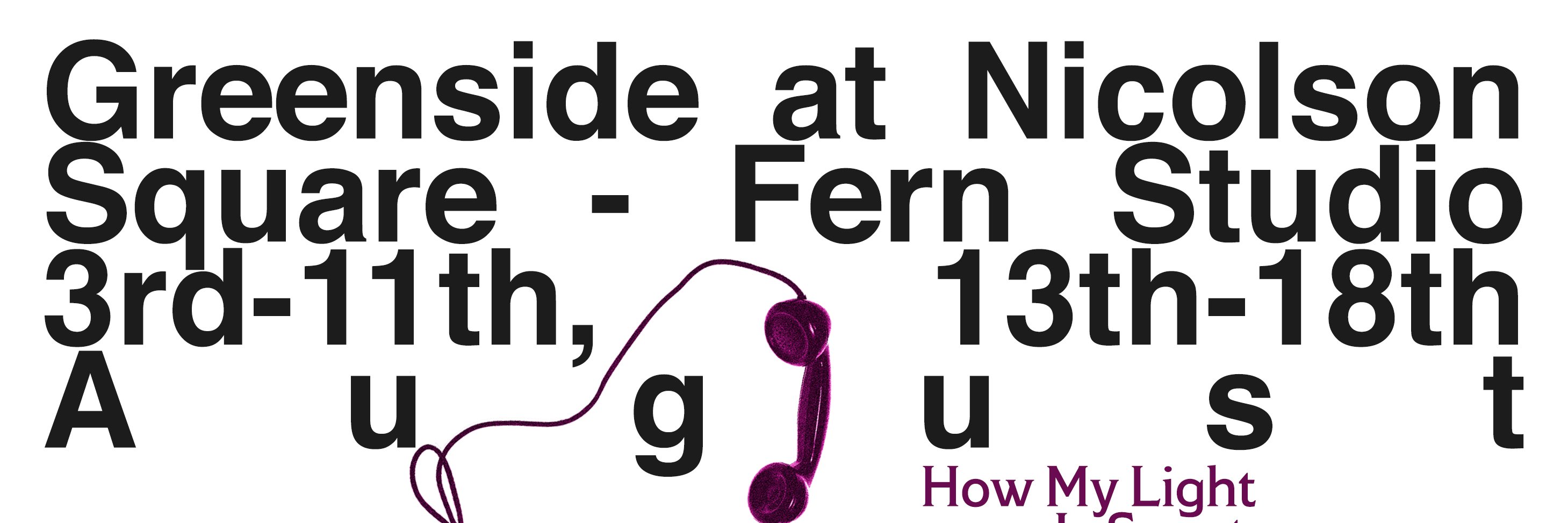 How My Light Is Spent banner