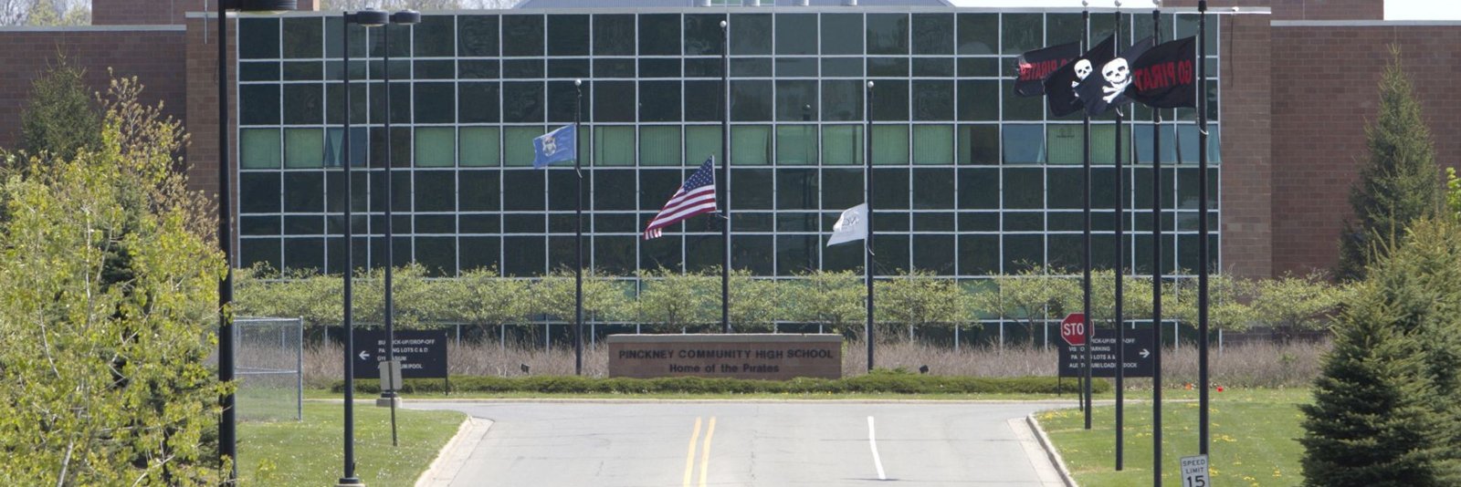 Pinckney Community High School banner