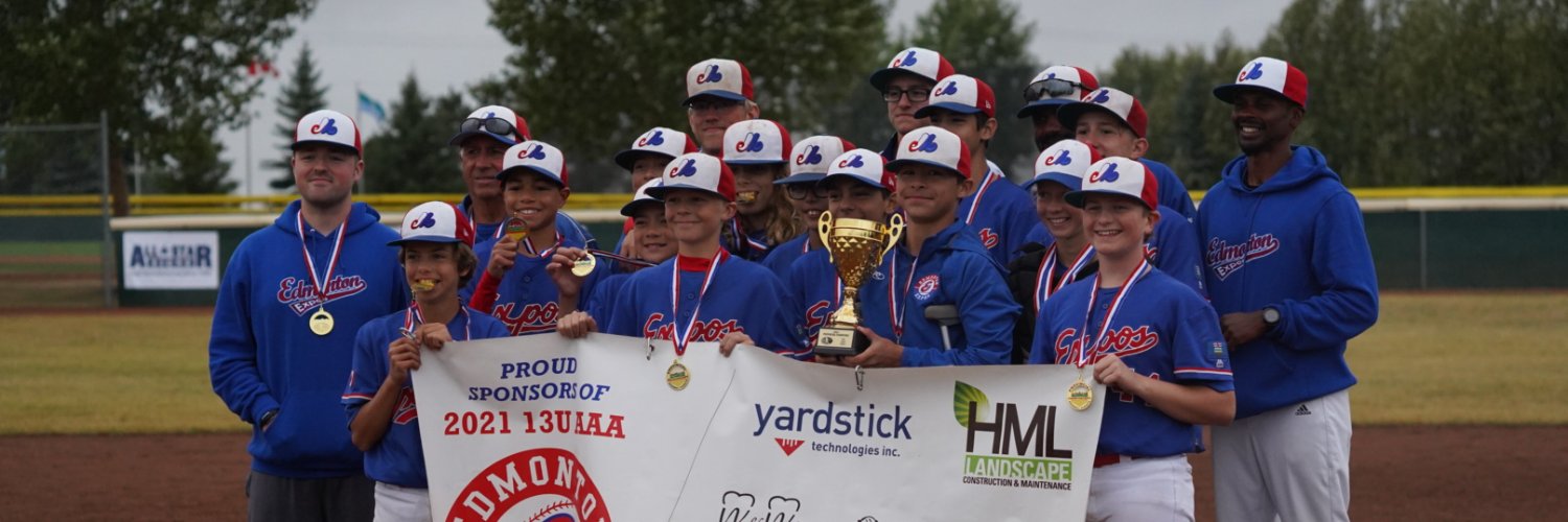 SEEBA Edmonton Expos Baseball banner