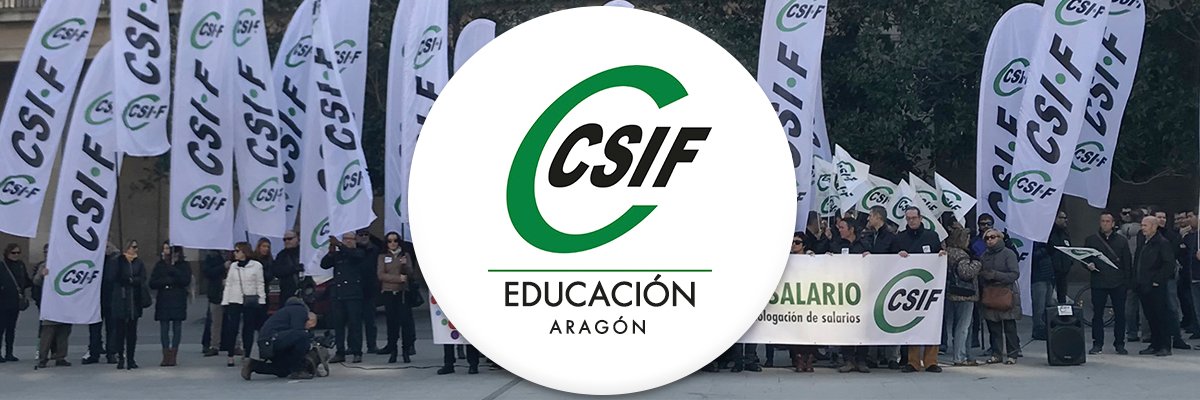 CSIF Educación Aragón banner