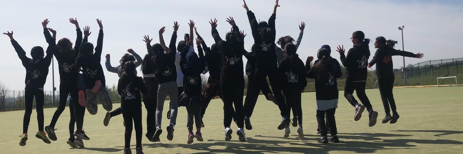 Batley Ninjas Rounders Club banner