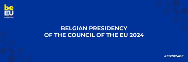 Belgian Presidency of the Council of the EU 2024 Profile Banner
