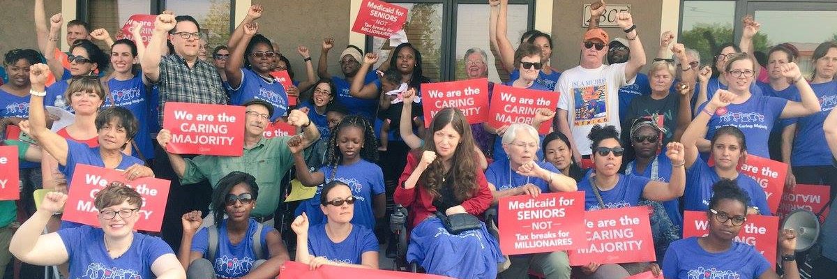 Michigan Caring Majority banner