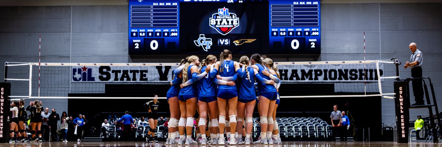 Gunter Volleyball banner