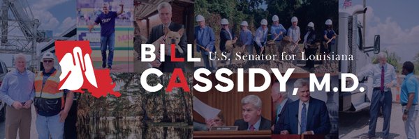 U.S. Senator Bill Cassidy, M.D. Profile Banner