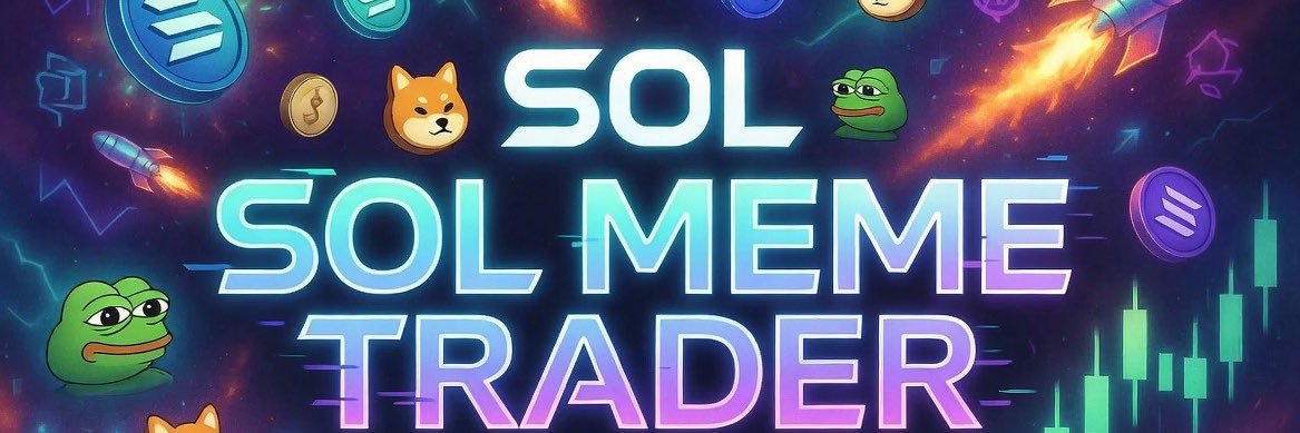 Sol Meme trader banner