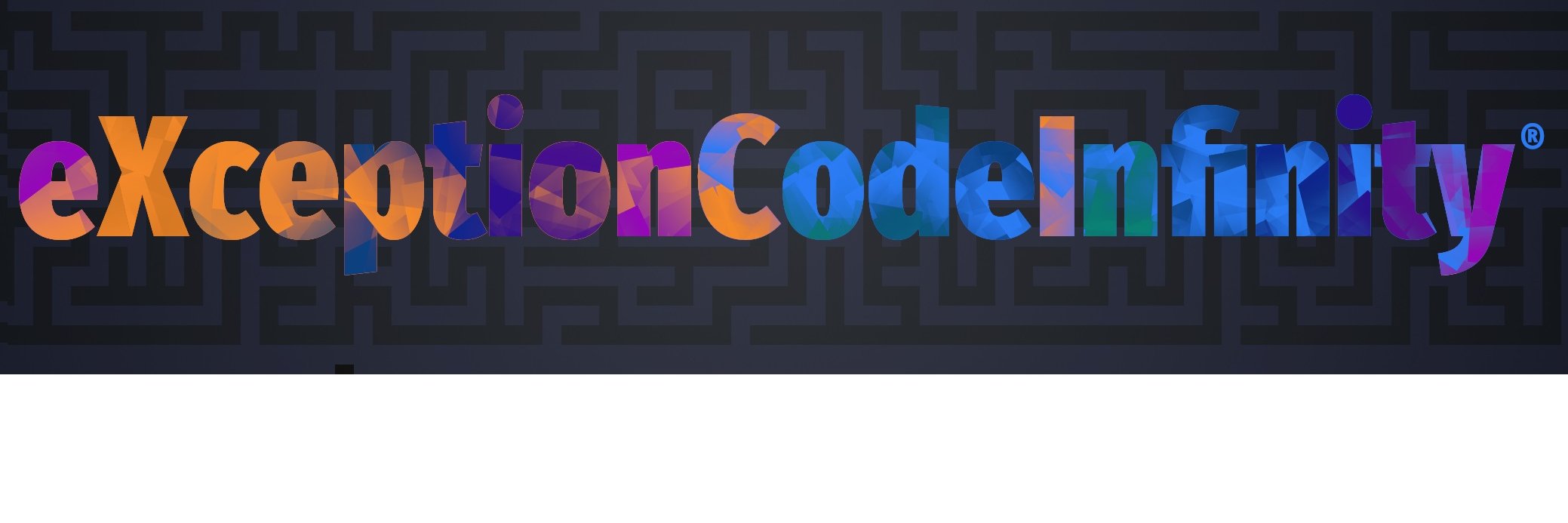 eXceptionCodeInfinity banner