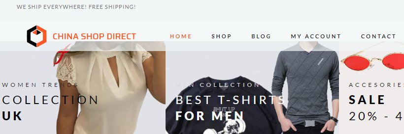 China Shop Direct banner