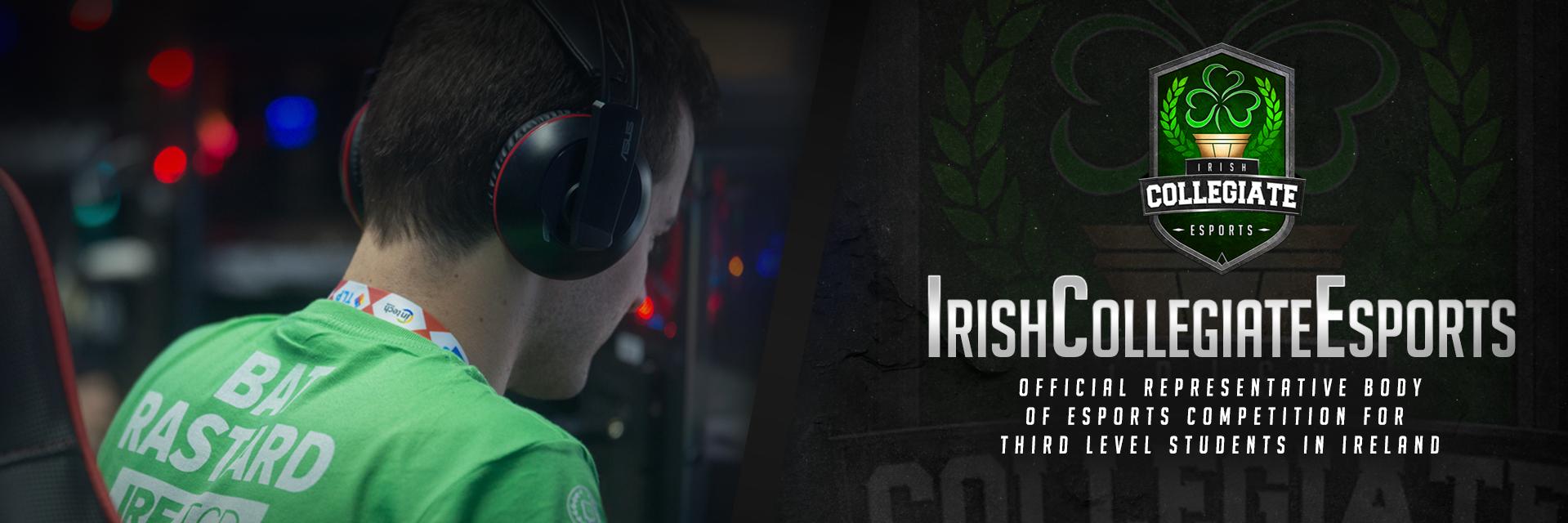 Irish Collegiate Esports banner