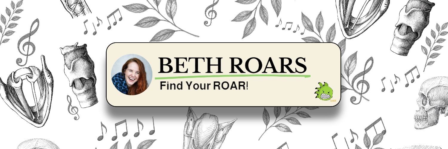 Beth Roars banner