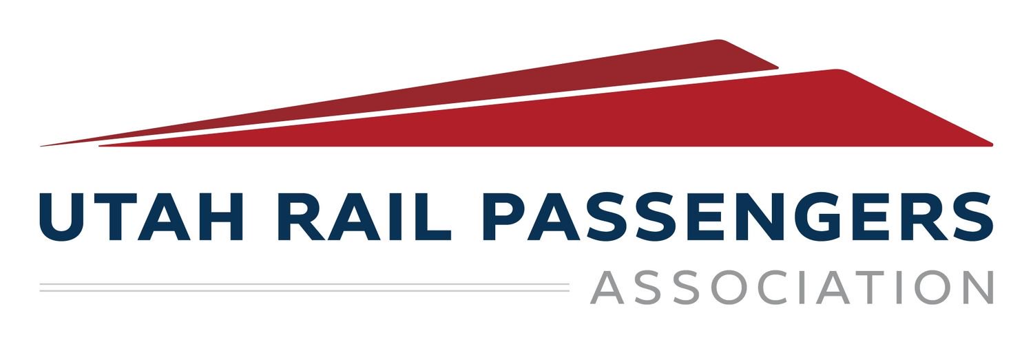 Utah Rail Passengers Association banner
