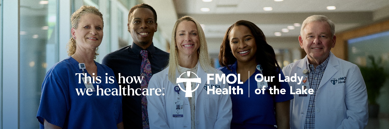 Our Lady of the Lake Health banner