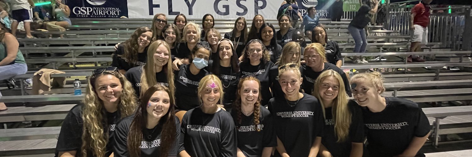 Converse University Women's Soccer banner