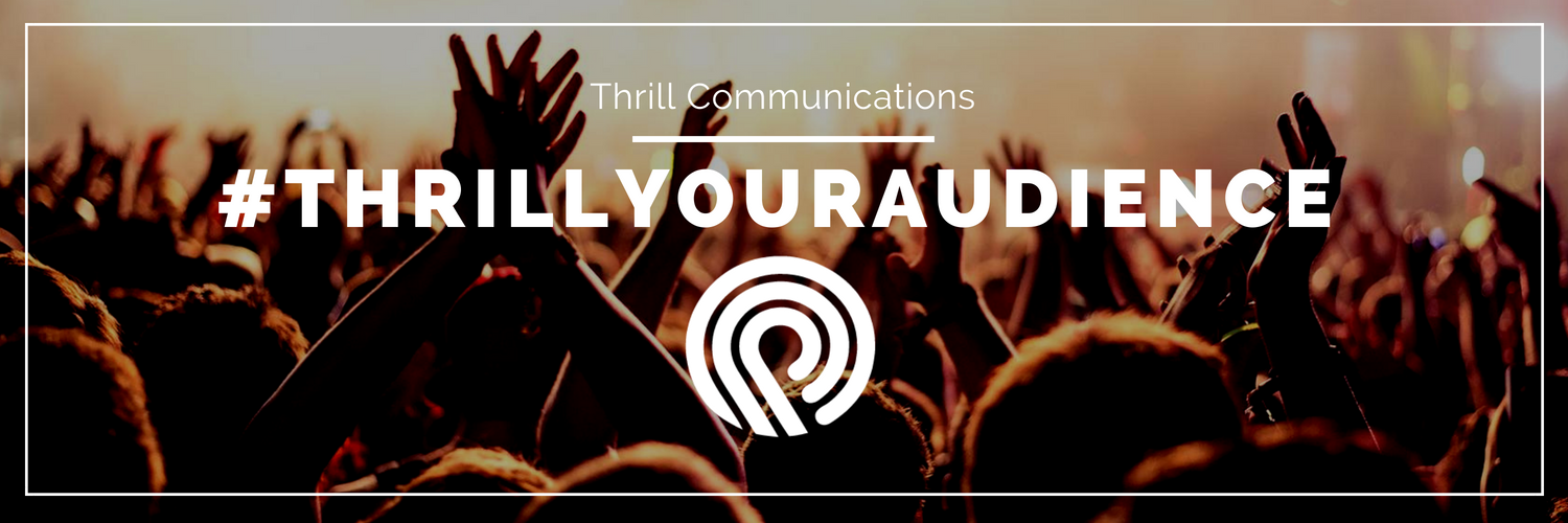 THRILL Communications banner