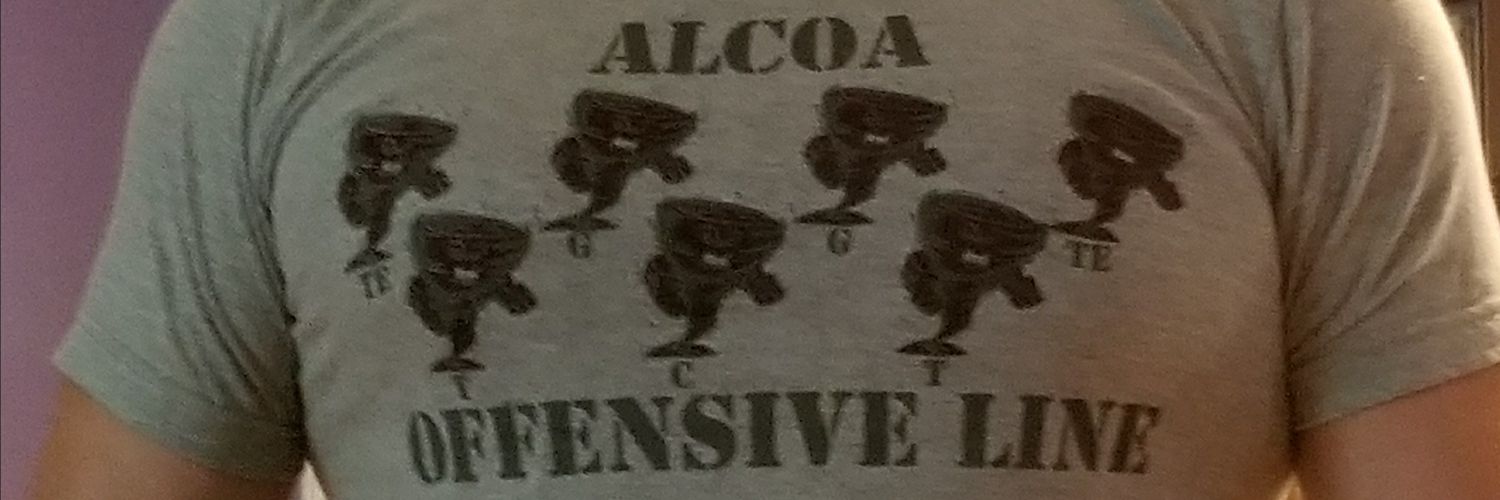 Alcoa Offensive Line banner
