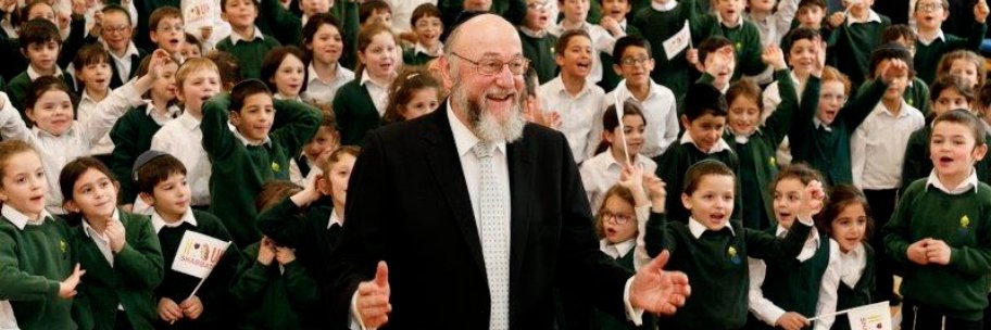 Chief Rabbi Sir Ephraim Mirvis's banner