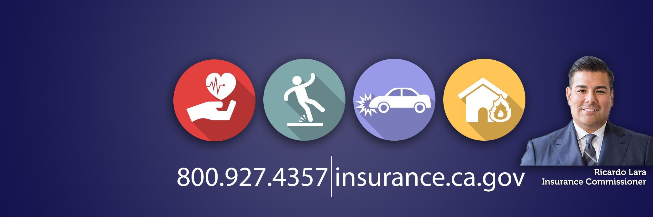 CA Dept of Insurance's banner
