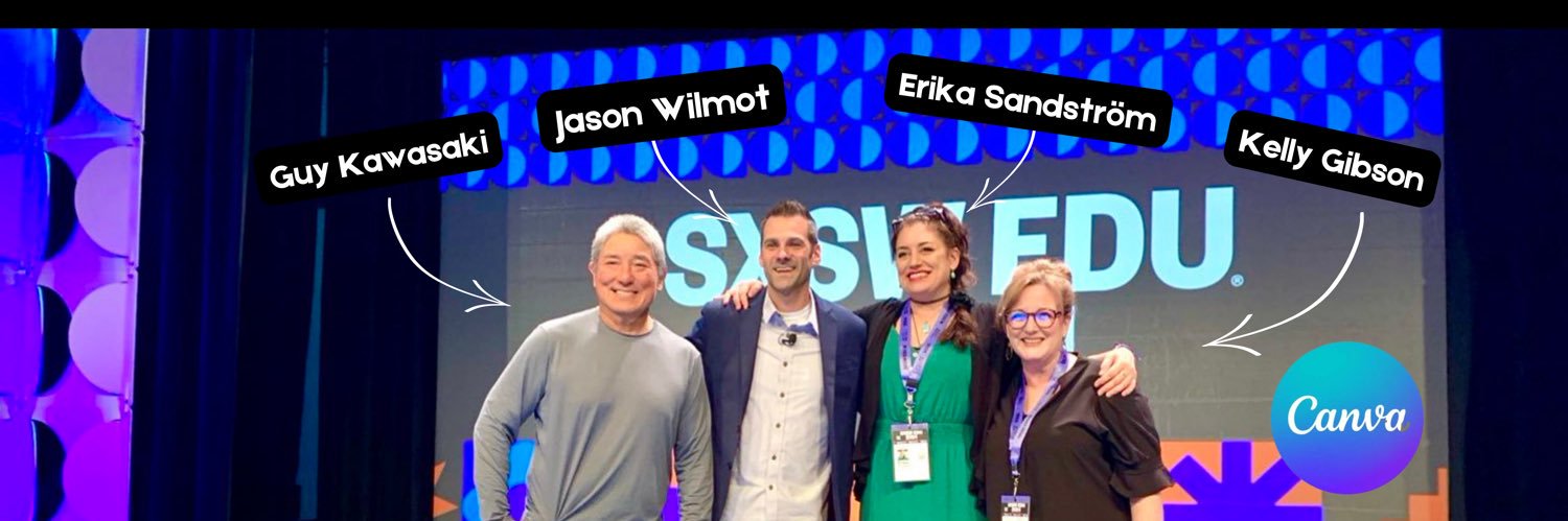 Erika Sandstrom #FETC #ISTE #SXSW banner