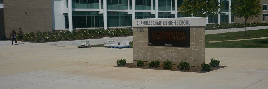 Chamblee High School banner