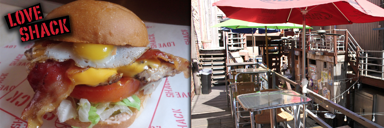 The Love Shack banner