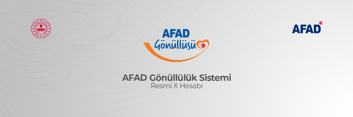 AFAD Gönüllülük Sistemi banner