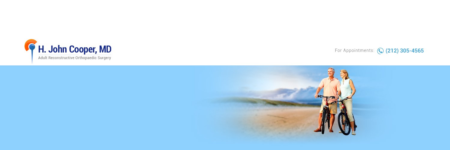 H. John Cooper, MD banner
