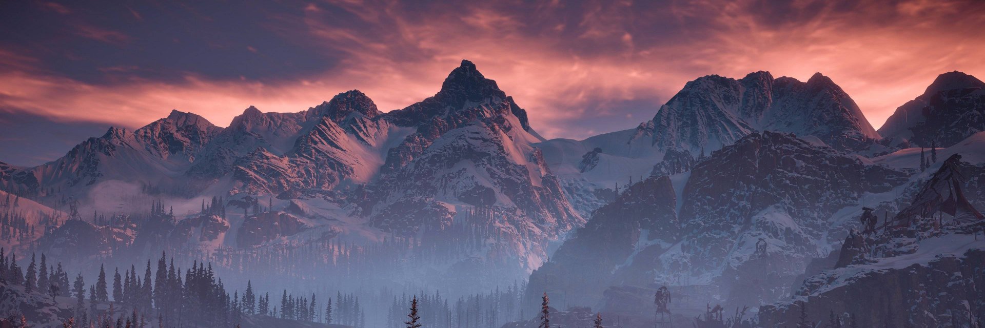 Wise man on the rock banner