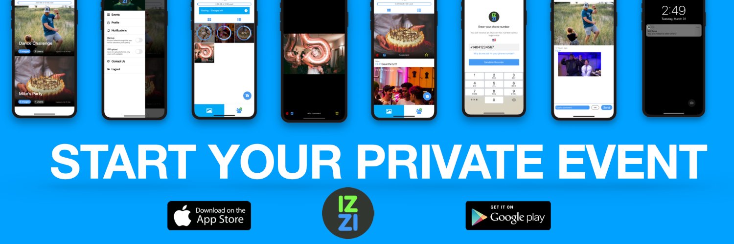 izziapp's profile banner image
