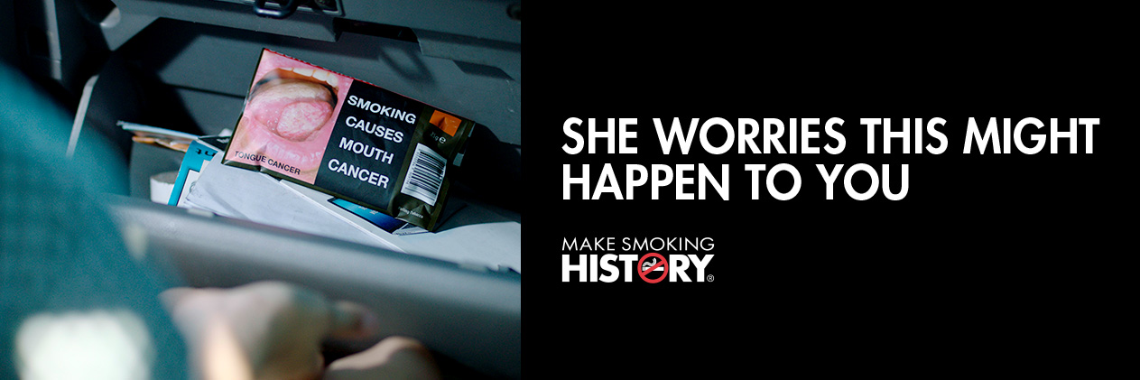 Make Smoking History banner