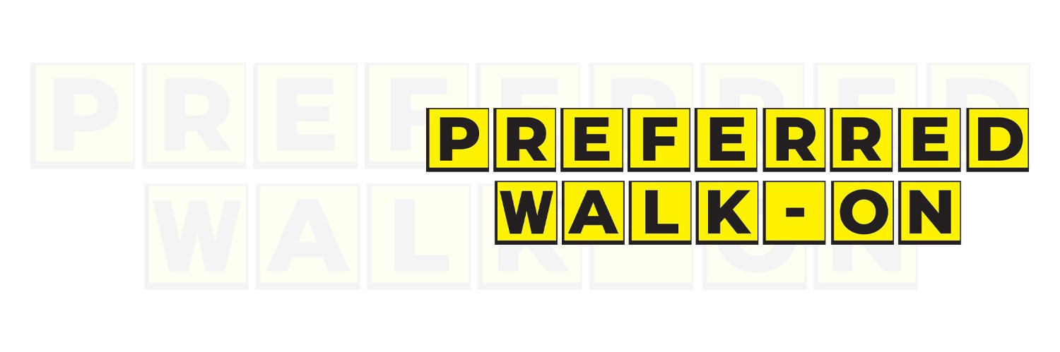 Preferred Walk-On banner