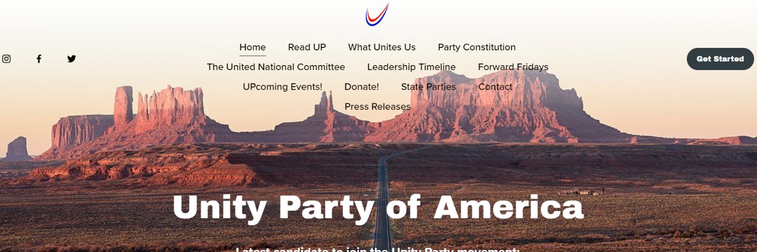 unitypartyus's profile banner image