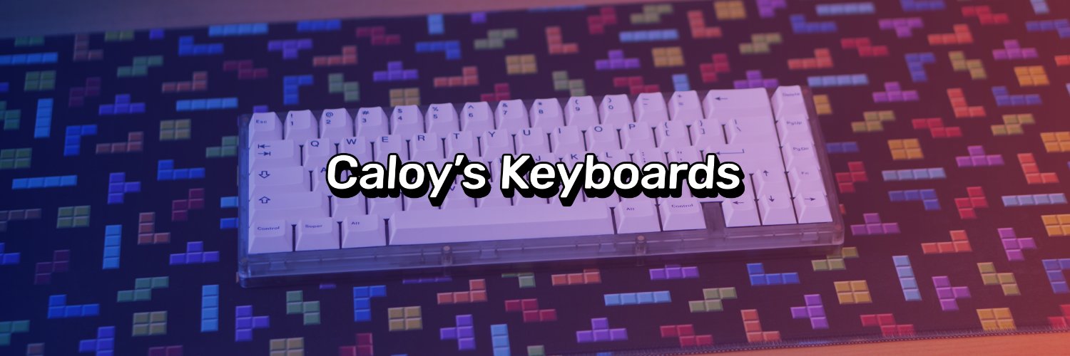 CaloysKeyboards's profile banner image