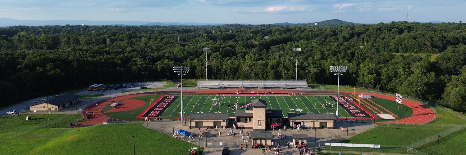 Red Devil Athletics banner