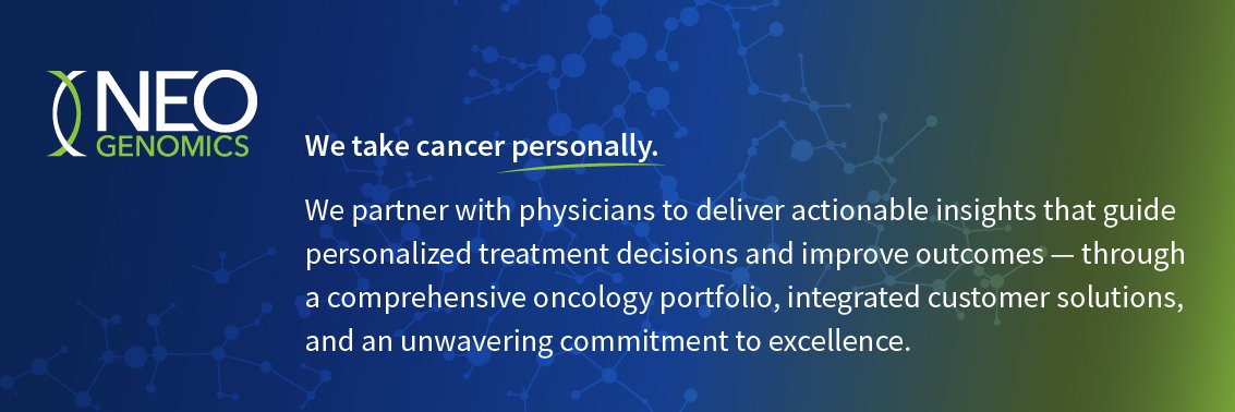 NeoGenomics banner