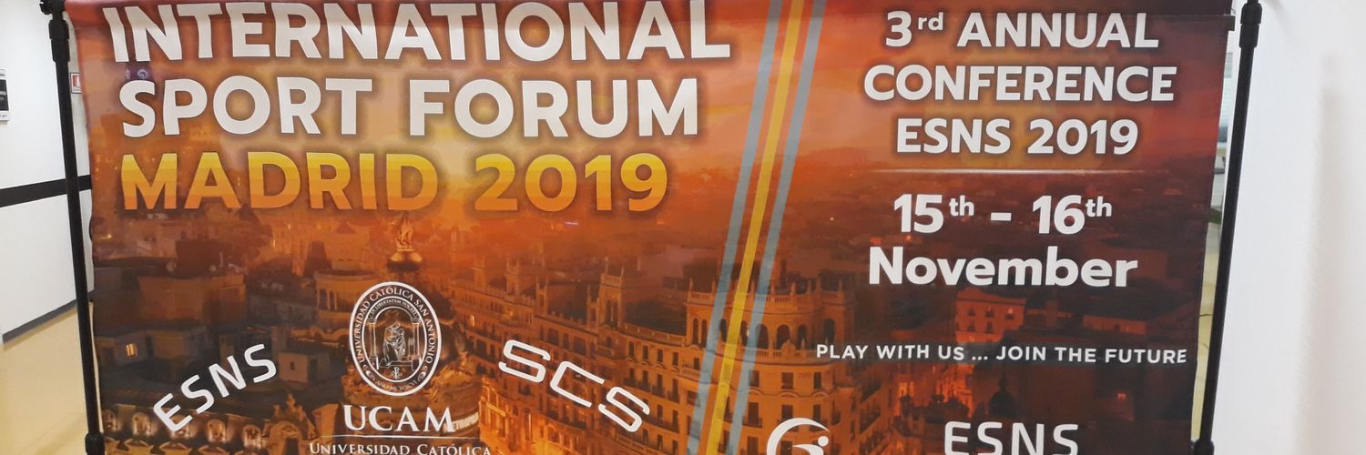 European Sport Nutrition Society banner