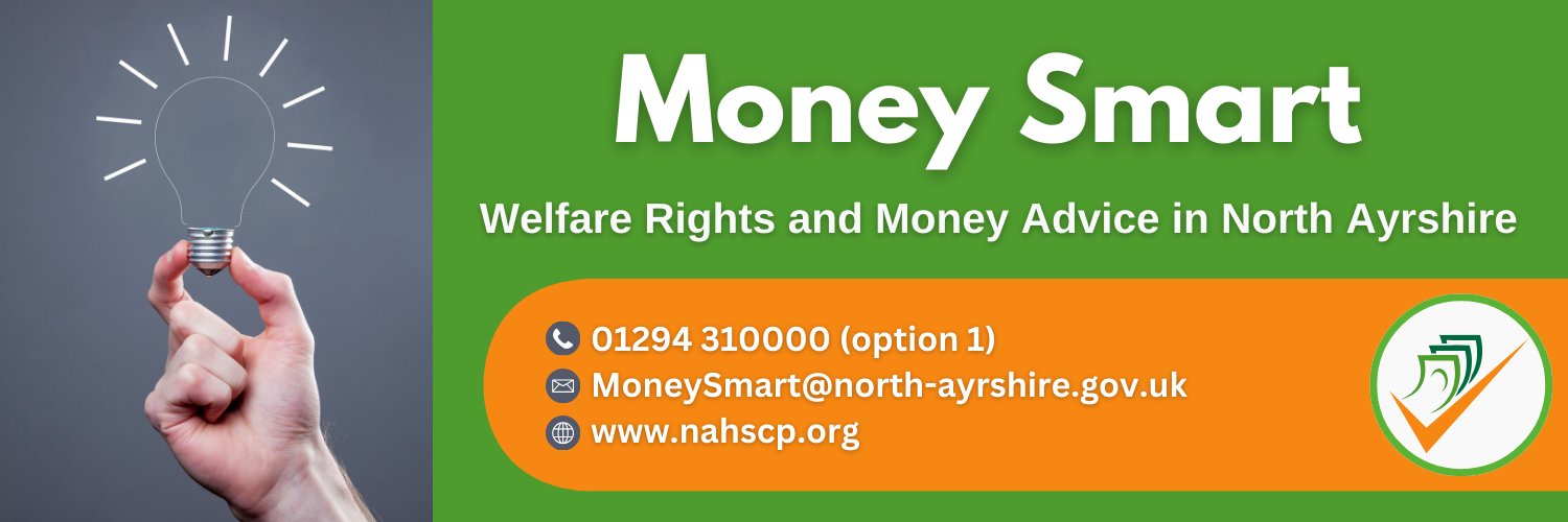Money Smart North Ayrshire banner