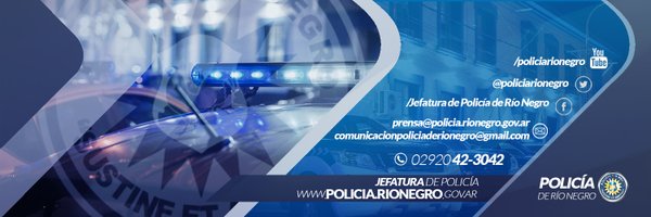 Policía de Río Negro Profile Banner