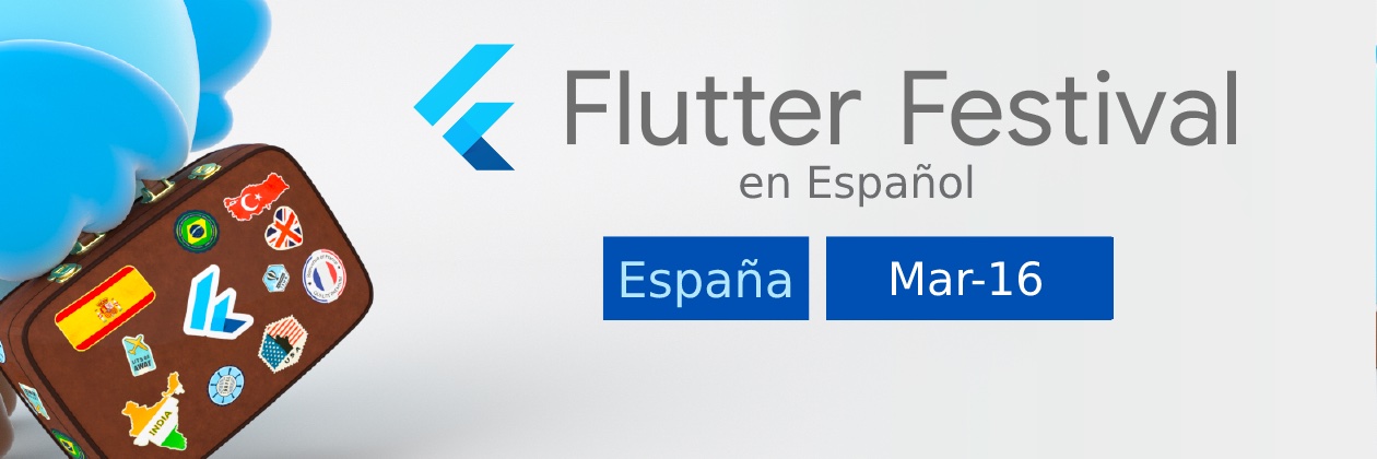 Flutter España 💙 banner